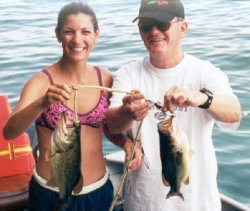 Joe and Julie Fishing Together